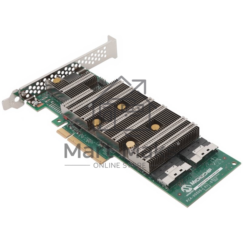Контроллер Adaptec Microchip SmartRAID 3258-16i/e 24G SAS adapter, 16 Gbps NVMe Gen 4, 24 Gbps SAS-4, and 6 Gbps SATA full tri-mode SAS/SATA/ NVMe adapters, 8-lane (x8) PCIe Gen 4 host interface