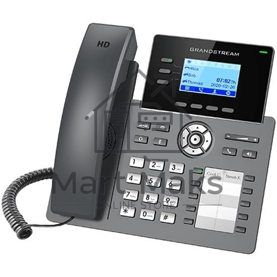 Телефон IP Grandstream GRP2604P черный
