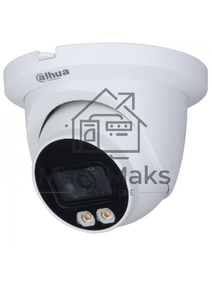 Видеокамера IP Dahua DH-IPC-HDW2439TP-AS-LED-0360B 3.6-3.6мм цветная корп.:белый