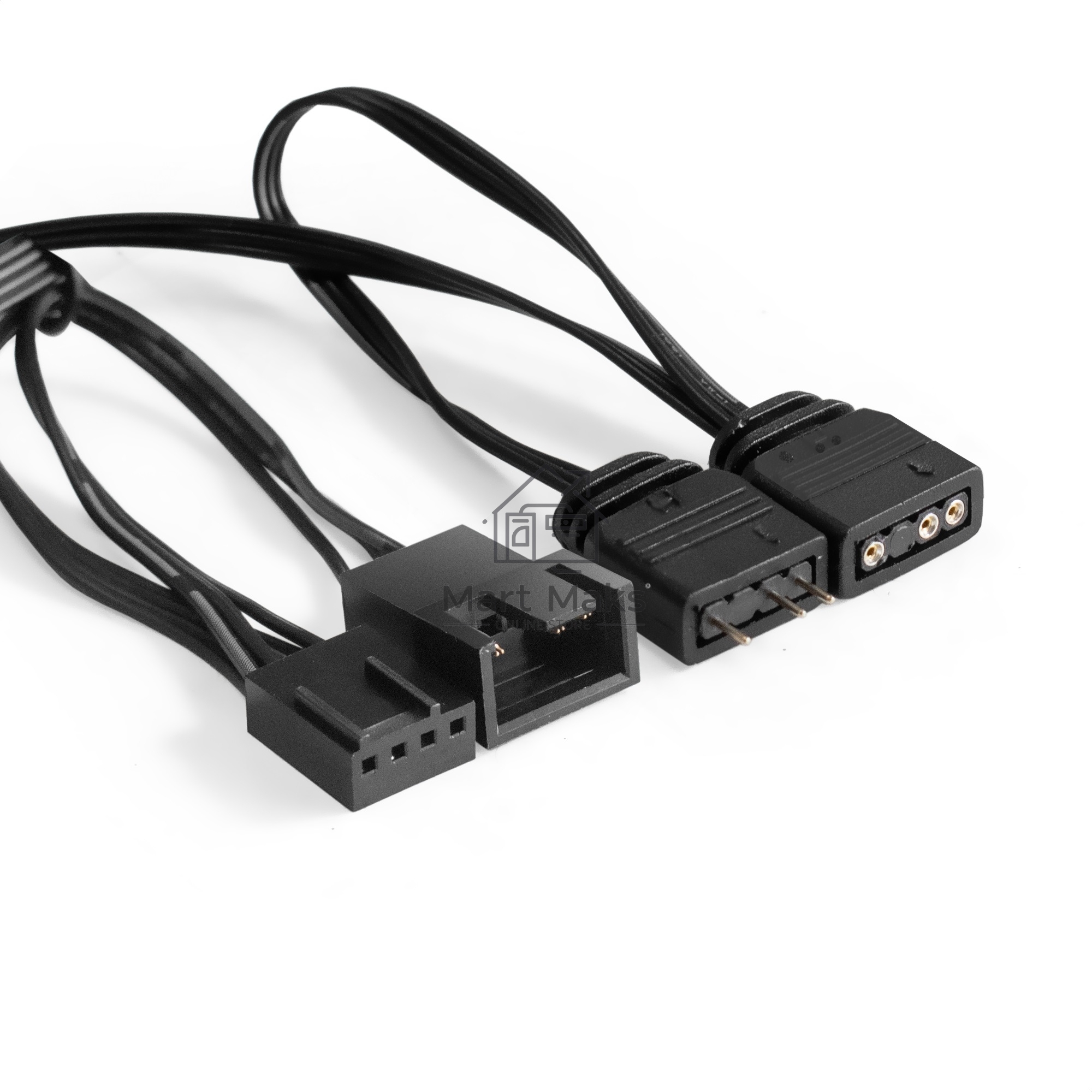 Вентилятор для корпуса ExeGate EX12025H3P4PSU-PWM.ARGB черный, 120 мм, 1800 об/мин, 26 дБ, 4 pin
