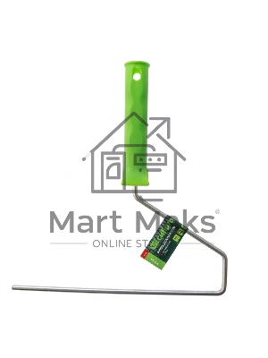 Ручка для валиков 250 мм, D ручки - 6 мм, оцинкованная Сибртех