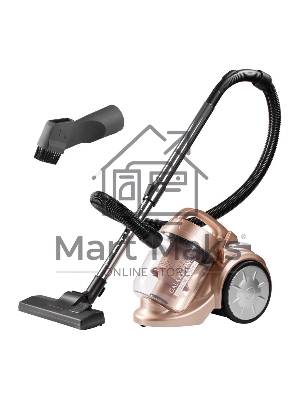 Пылесос Galaxy Line GL 6230 коралловый/черный, 350/1700 Вт, уборка сухая, пылесборник контейнер 2 л