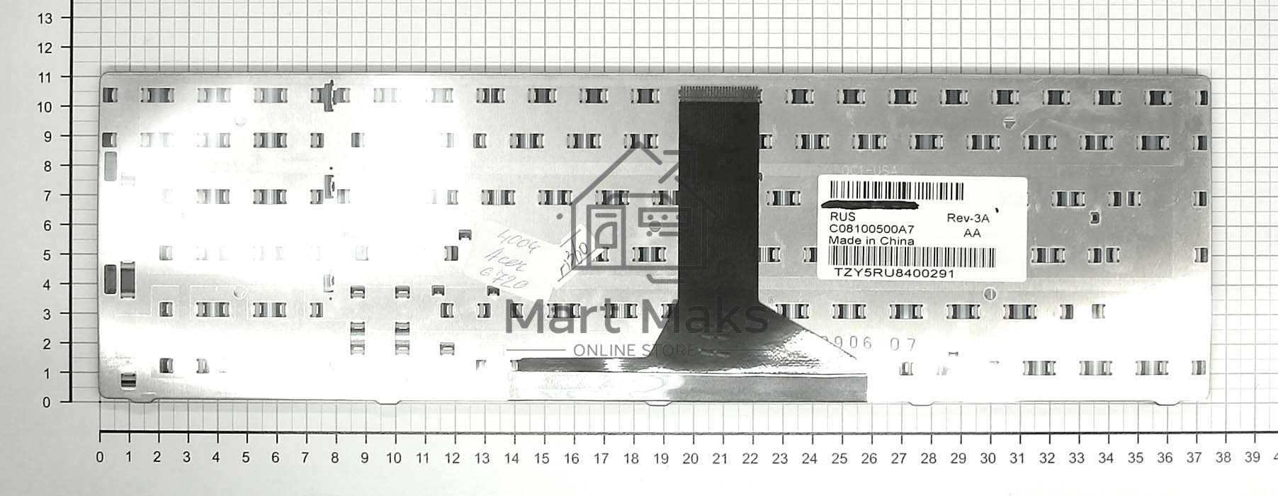 Клавиатура для ноутбука Acer eMachines G620 G720 G520 черная