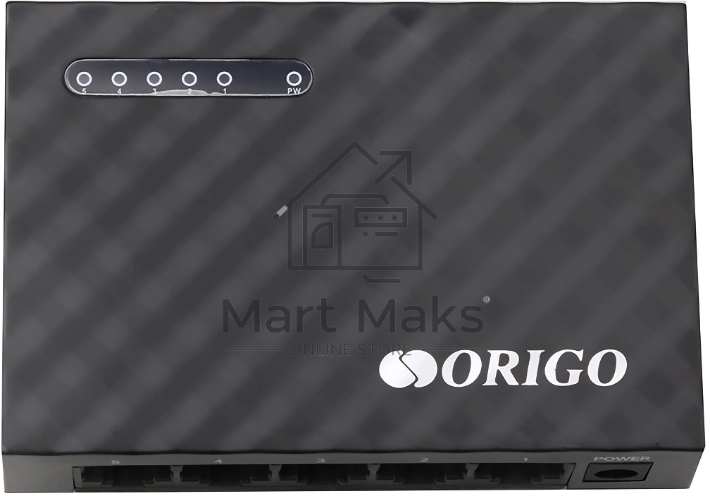 Неуправляемый коммутатор ORIGO OS2105/A1A 5x1000Base-T, корпус пластик