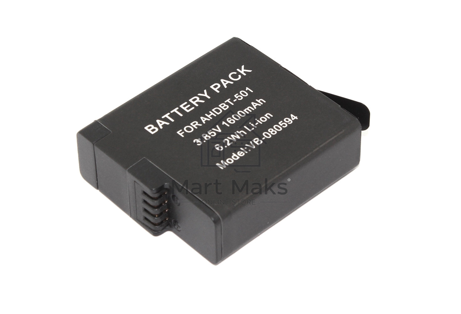 Аккумуляторная батарея для видеокамеры GoPro HERO5 (AHDBT-501) 3,85V 1600mAh
