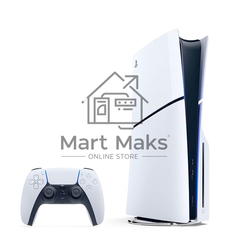 Игровая консоль Sony PlayStation 5 Slim Blue-Ray 1Tb белый  (cfi-2016A) (Корея)