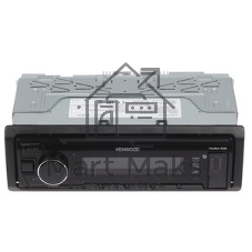 Автомагнитола Kenwood KMM-105M, 1 DIN, USB Type-A, AUX, съёмная панель
