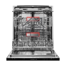 Встраиваемая посудомоечная машина Kuppersberg GS 6057, серебристый, 59.6 см, 15 компл., 49 дБ, класс A++