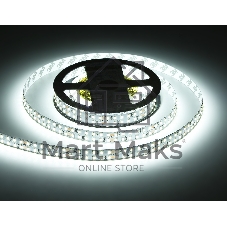 Светодиодная лента Ambrella light GS3703 2835 240Led /24W m/ 24V IP20 6500K/ 5000*14*1.2mm (2 конт.)