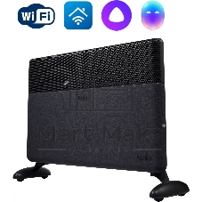 Конвектор электрический Ballu Apollo digital INVERTER Space Black BEC/ATI-1502 черный, 1500 Вт, 20 м2, термостат, дисплей, WiFi