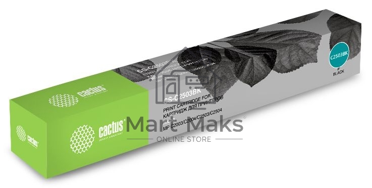 Картридж лазерный Cactus CS-C2503BK черный (15000 стр.) для Ricoh Aficio MP C2003SP/MP C2004ASP/MP C2011SP