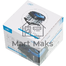 Кулер для процессора DEEPCOOL THETA 31 PWM черный/синий, 92 мм, алюминий/медь, 2400 об/мин, 32.5 дБ, 4 pin, 95 Вт, 60 мм