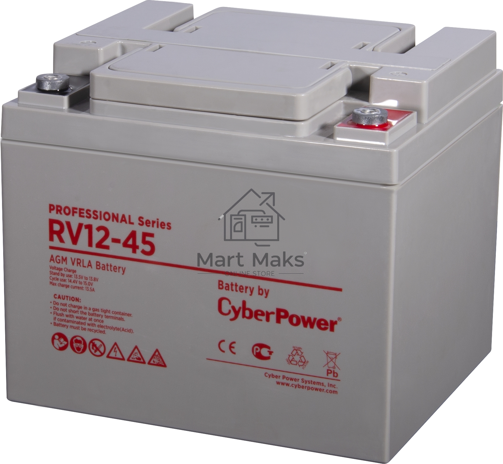Батарея PS CyberPower RV 12-45 / 12V 45 Ah