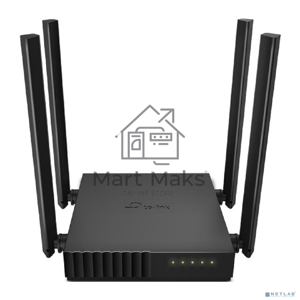 Роутер беспроводной TP-Link Archer C54 AC1200 10/100BASE-TX черный