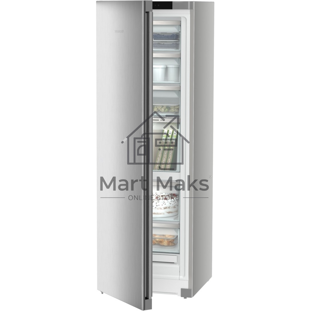 Морозильная камера Liebher XRFsf 5240 XRFsf 5245 серебристый, 660л, 7 ящиков, Side-by-Side