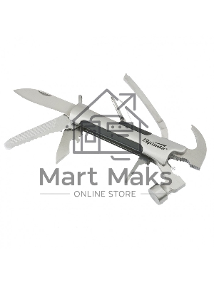 Мультитул трансформер, 12 предметов, в чехле Sparta