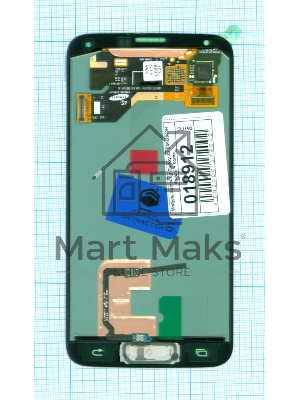 Дисплей для Samsung Galaxy S5 SM-G900H белый с кнопкой home