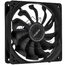 Вентилятор для корпуса Alseye S120-F черный, 120 мм, 1700 об/мин, 33.8 дБ, 4 pin