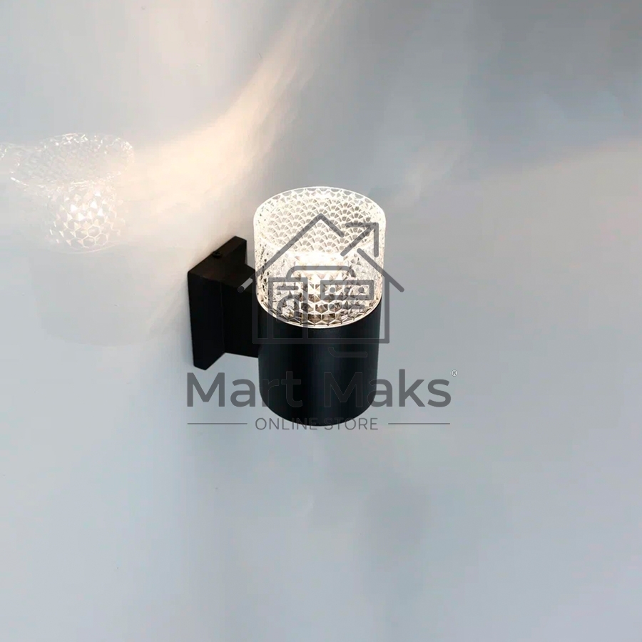 Фасадный светильник General GWL-GX53-M-IP65 Черный Викус
