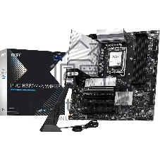 Материнская плата MSI PRO B860M-A WIFI6E, LGA1851, Intel B860, 4xDDR5, 4xSATA, 3xM.2 PCIe, 4xPCIe x16 (1x5.0 x16, 3x4.0), 1xHDMI, 1xDisplayPort, 1x 5Gb LAN, 6xUSB (2xUSB 2.0, 2xUSB 5Gbps Type-A, 1xUSB 5Gbps Type-C, 1xUSB 10Gbps Type-A), 3x3.5 мм, 7.1, mATX