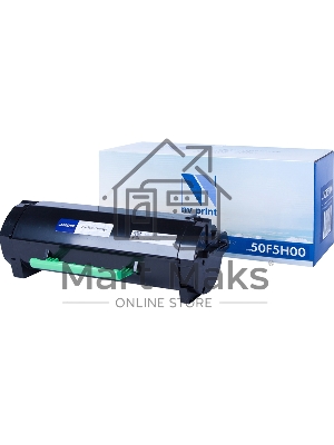 Картридж NVPrint совместимый Lexmark 50F5H00 для MS310dn/MS310d/MS410d/MS410dn/MS510dn/MS610dte/MS610de/MS610dn (5000k)