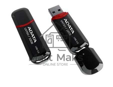 Флешка USB R/W R/W ADATA 128GB ADATA UV150, USB 3.0, черный