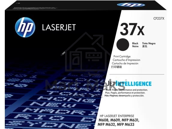 Картридж лазерный HP 37X High Yield Black для HP LaserJet (CF237X) 25000 стр