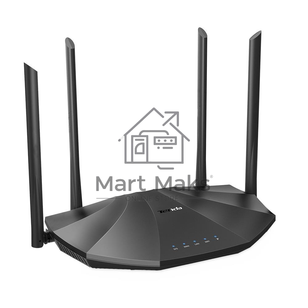 Двухдиапазонный гигабитный беспроводной маршрутизатор Tenda AC19 AC2100 с USB 2.0 Антены : 4шт*6 dPi