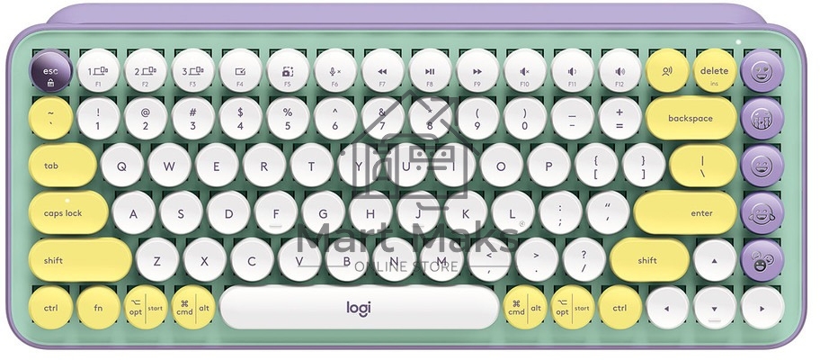 Клавиатура Logitech Keyboard POP KEYS DAYDREAM_MINT
