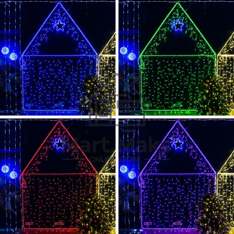 Контроллер с радиопультом для RGB-гирлянд