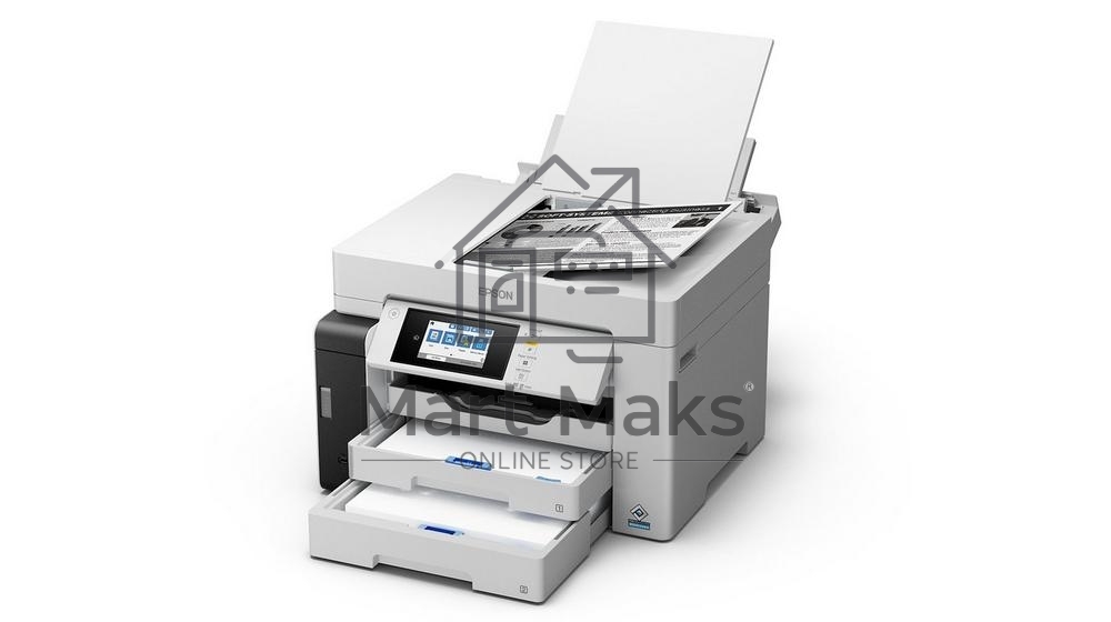 МФУ струйный EPSON M15180 (C11CJ41408), A3+, ч/б, печ. до 25 стр/мин., скан. до 26 стр/мин., 4800 x 1200 dpi (печать) 1200x1200dpi, USB, RJ-45, Wi-Fi, Air Print