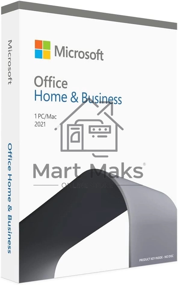 Офисное приложение Microsoft Office Home and Business 2021 English Medialess (T5D-03514)