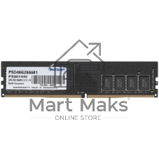 Оперативная память Patriot Signature, DDR4, 8GB (1x8 GB), 3200 MHz, CL22, DIMM