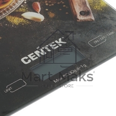 Весы кухонные Centek CT-2462 серебристый