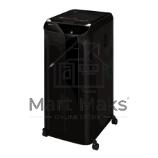 Шредер Fellowes AutoMax 450C черный с автоподачей (секр.P-4) фрагменты 450лист. 68лтр. скрепки скобы пл.карты CD