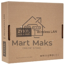 Гибридная точка доступа Zyxel NebulaFlex Pro WAX610D, WiFi 6, 802.11a/b/g/n/ac/ax (2,4 и 5 ГГц), MU-MIMO, антенны 4x4 с двойной диаграммой, до 575+2400 Мбит/с, 1xLAN 2.5GE, 1xLAN GE, PoE, защита от 4G