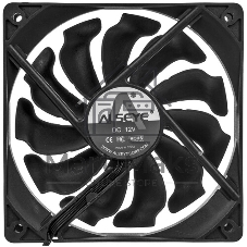 Вентилятор для корпуса Alseye S120-F черный, 120 мм, 1700 об/мин, 33.8 дБ, 4 pin