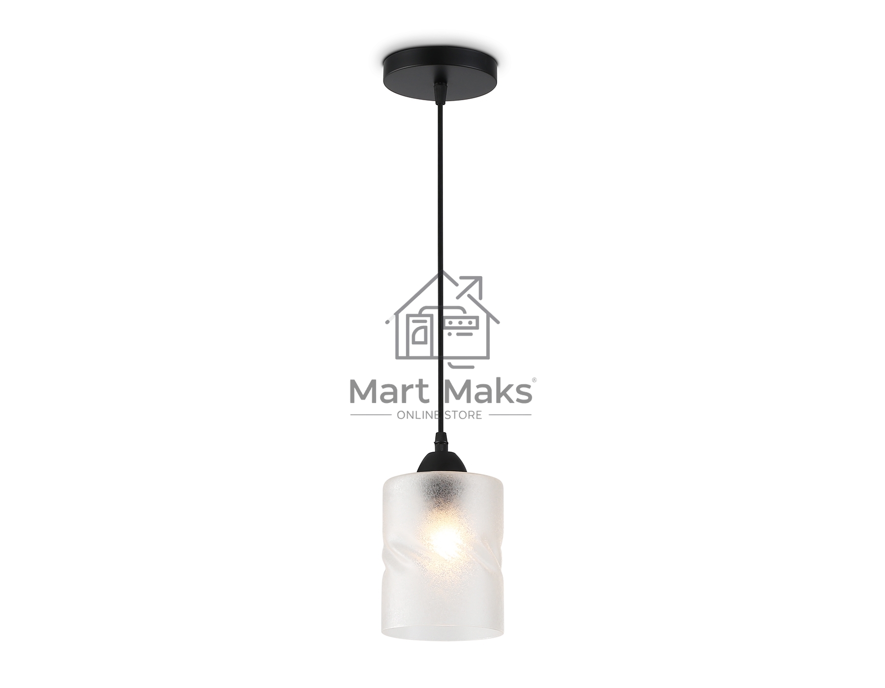 Светильник Ambrella light TR3409 BK черный E27 max 60W D120*1000
