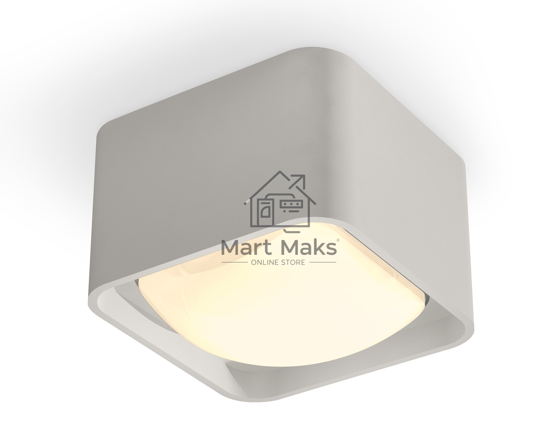 Светильник Ambrella Light XS7834011 SGR/FR серый песок/белый матовый MR16 GU5.3 (C7834, N7756)