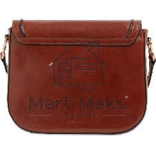 Сумка кросс-боди женская The Bridge Luce 04230601/14 коричневая натур.кожа