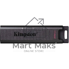 Флешка USB Kingston DataTraveler Max (DTMAX/256GB), 256Gb, USB 3.2 Gen 2 Type-C, R/W 1000/900, черный