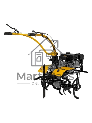 Мотоблок DPT-370X, 7 л.с., диск.сцеп, шир 90 см, глуб 35 см, фрез 3х4, ВОМ, передачи 3В/1Н Denzel