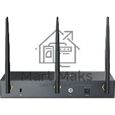 VPN-маршрутизатор TP-Link ER706W Omada с гигабитными портами и поддержкой Wi-Fi AX3000, 1 гиг. SFP WAN/LAN, 1 гиг. RJ45 WAN, 4 гиг. RJ45 WAN/LAN, USB 3.0, до 574 М/с на 2,4 ГГц + до 2402 М/с