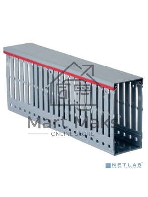 Кабель-канал перфорированный 80х100 L2000 RL12 G ДКС 00170RL
