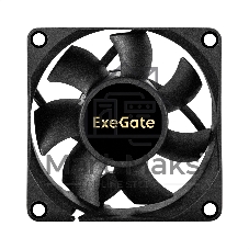 Вентилятор для корпуса ExeGate EX07025B3P черный, 70 мм, 4000 об/мин, 40.5 дБ, 3 pin