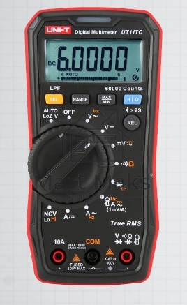 Цифровой мультиметр UNI-T UT117C Bluetooth 60000 отсчетов True RMS