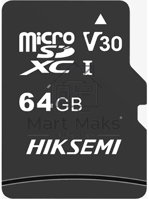 Флеш карта Micro SecureDigital 64Gb Hikvision HS-TF-C1/64G MicroSDHC Class 10 UHS-I