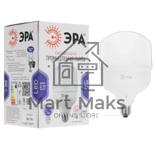 Лампа светодиодная ЭРА STD LED POWER T120-40W-4000-E27