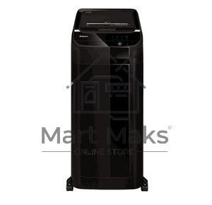 Шредер Fellowes AutoMax 450C черный с автоподачей (секр.P-4) фрагменты 450лист. 68лтр. скрепки скобы пл.карты CD