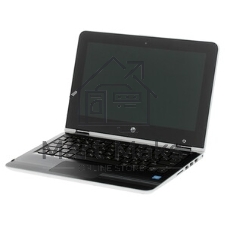 Клавиатура для ноутбука HP Pavilion x360 11-K черная без рамки горизонтальный Enter